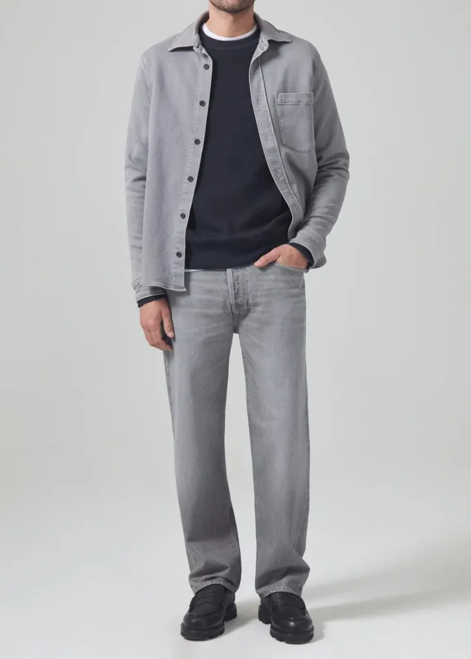 Citizens Of Humanity Barrett Low Slung Straight Archive In Ronson Men Jeans