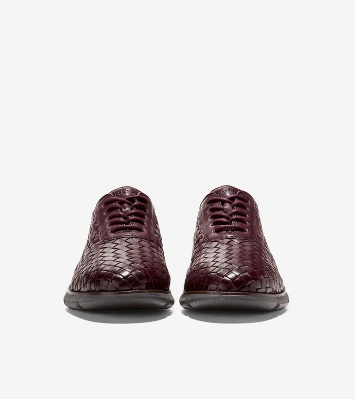 Cole Haan Men039s 4ZERGRAND HandWoven Oxford Red Men Oxfords Cole Haan Men039s 4ZERGRAND HandWoven Oxford Red Men Oxfords