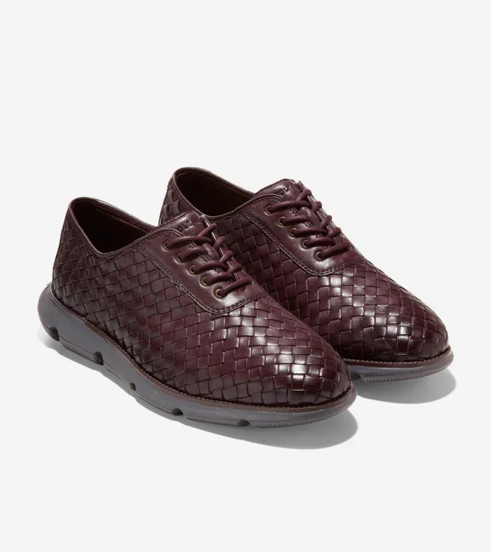Cole Haan Men039s 4ZERGRAND HandWoven Oxford Red Men Oxfords Cole Haan Men039s 4ZERGRAND HandWoven Oxford Red Men Oxfords