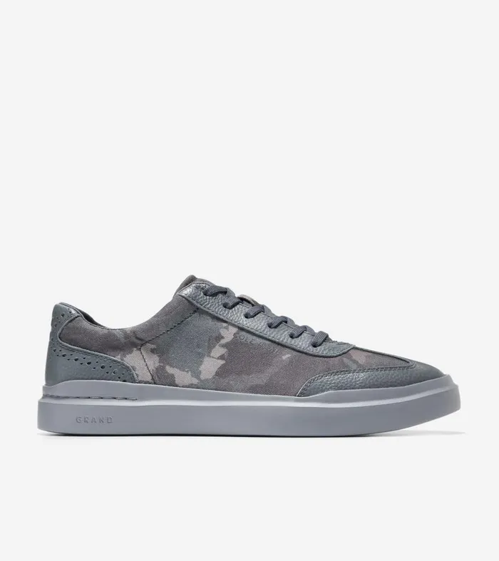 Cole Haan Men039s GrandPr Rally Canvas TToe Sneakers Gray Men Sneakers