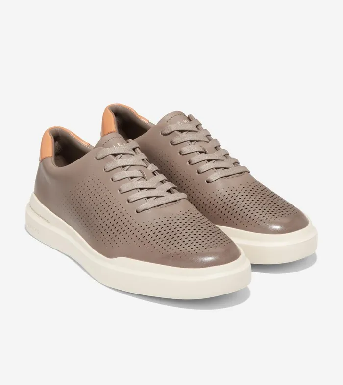 Cole Haan Men039s GrandPr Rally Laser Cut Sneaker Brown Men Sneakers Cole Haan Men039s GrandPr Rally Laser Cut Sneaker Brown Men Sneakers