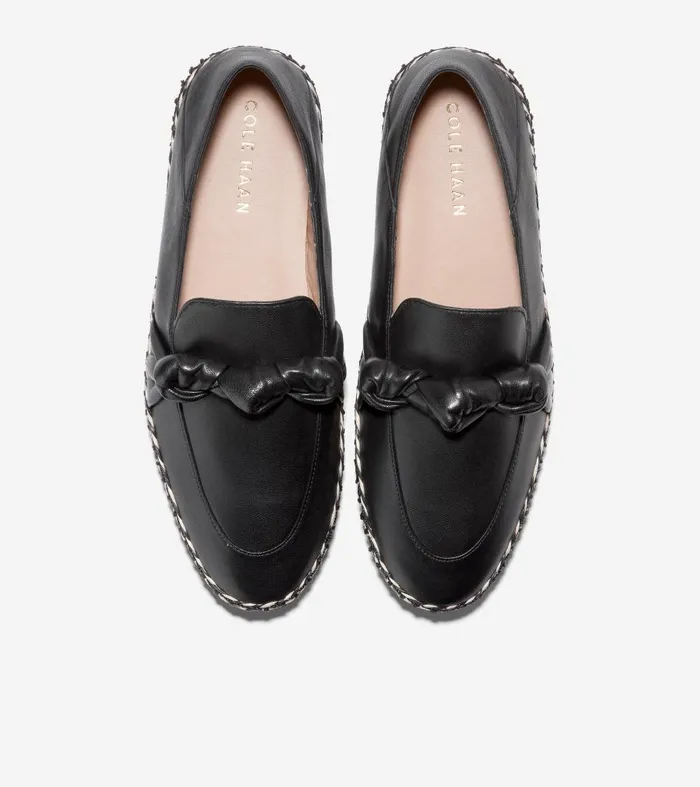 Cole Haan Women039s Cloudfeel Knotted Espadrille Black Women Loafers and Drivers Cole Haan Women039s Cloudfeel Knotted Espadrille Black Women Loafers and Drivers