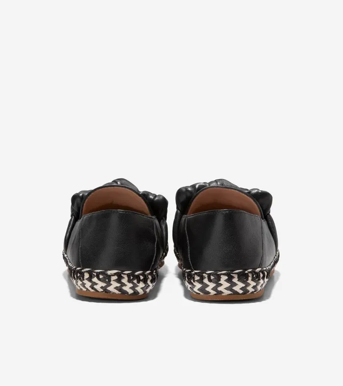 Cole Haan Women039s Cloudfeel Knotted Espadrille Black Women Loafers and Drivers Cole Haan Women039s Cloudfeel Knotted Espadrille Black Women Loafers and Drivers
