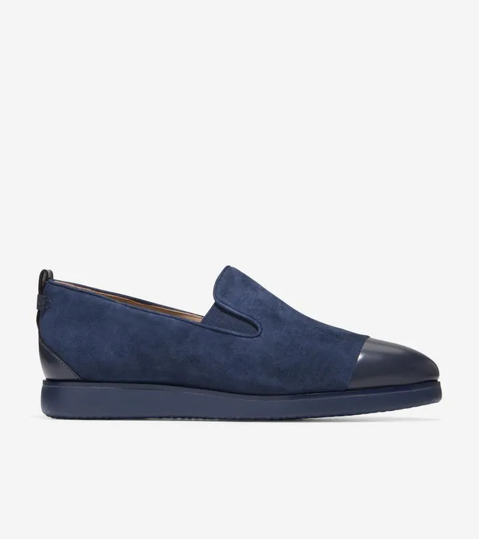Cole Haan Women039s Grand Ambition SlipOn Loafer Blue Women Loafers and Drivers