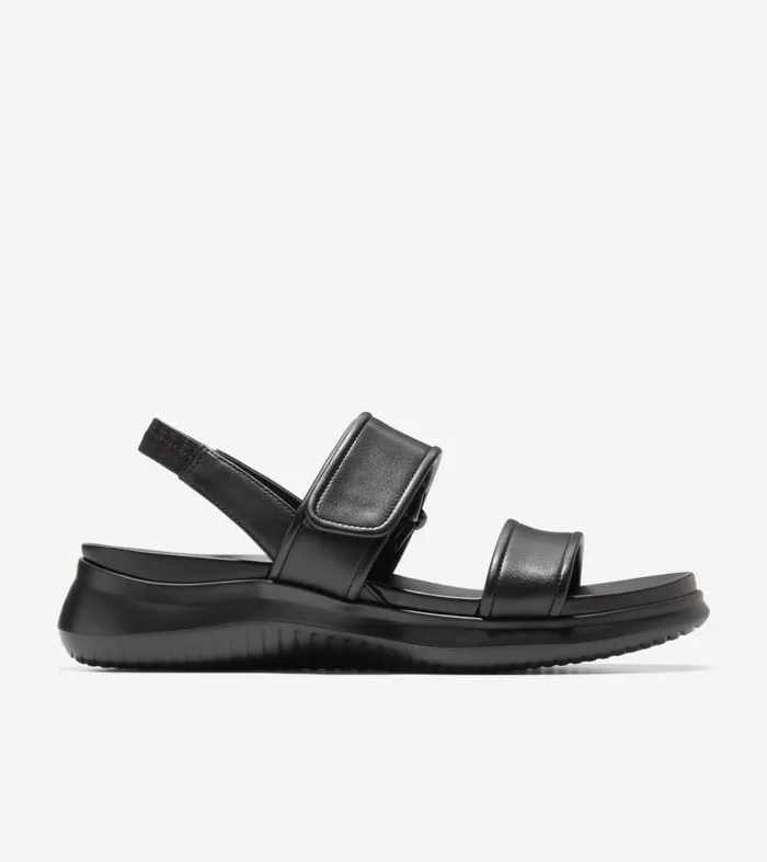 Cole Haan Women039s ZERGRAND MERITT SANDAL Black Women Sandals