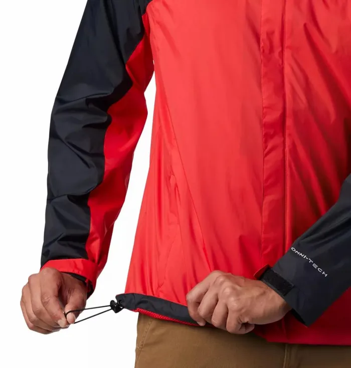 Collegiate Glennaker Storm Rain Jacket 8211 Georgia Uga 8211 Black Bright Red Mens Columbia Sportswear Rain Collegiate Glennaker Storm Rain Jacket 8211 Georgia Uga 8211 Black Bright Red Mens Columbia Sportswear Rain