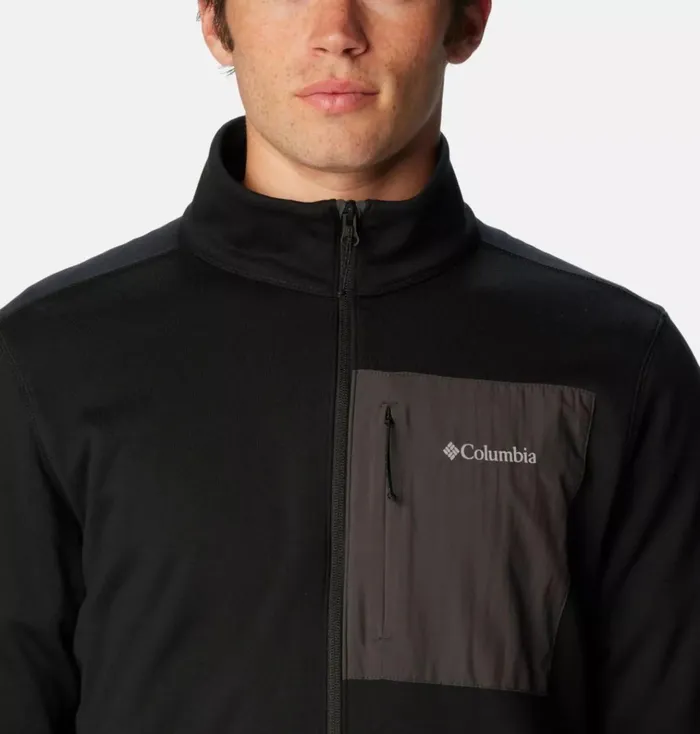 Columbia Hike Full Zip Jacket Black Mens Columbia Sportswear Jackets and Vests Columbia Hike Full Zip Jacket Black Mens Columbia Sportswear Jackets and Vests