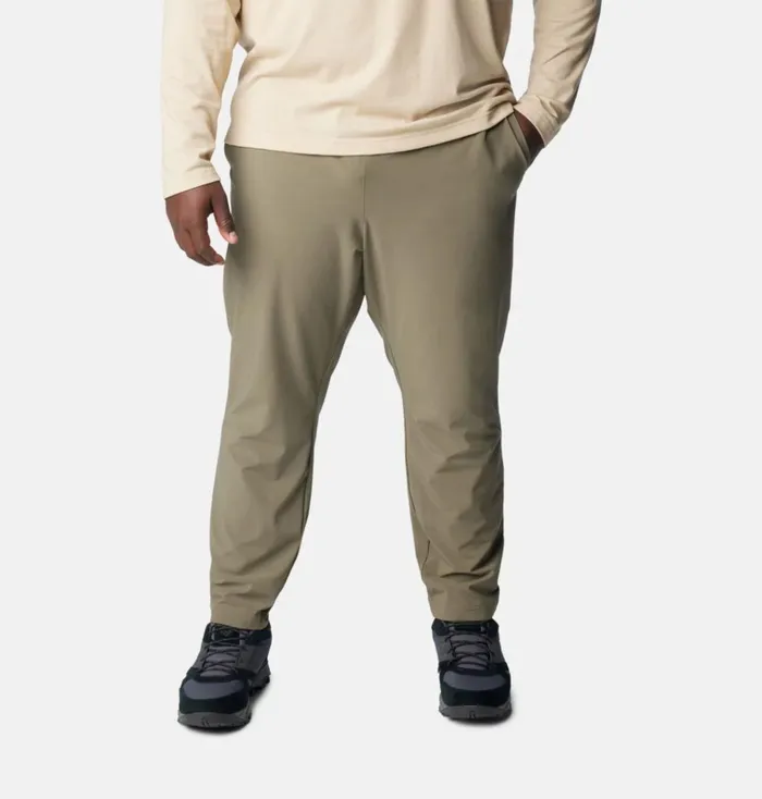 Columbia Hike Lined Pants 8211 Big Stone Green Mens Columbia Sportswear Pants