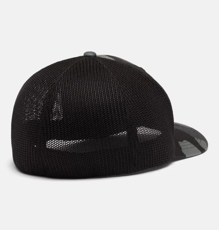 Columbia Mesh Ball Cap Black Mod Camo Mens Columbia Sportswear Hats