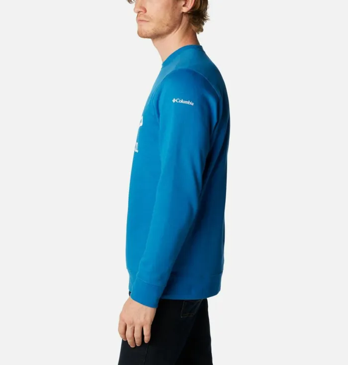 Columbia Trek Crew Sweatshirt Bright Indigo College Life Graphic Mens Columbia Sportswear Sweatshirts and Hoodies Columbia Trek Crew Sweatshirt Bright Indigo College Life Graphic Mens Columbia Sportswear Sweatshirts and Hoodies