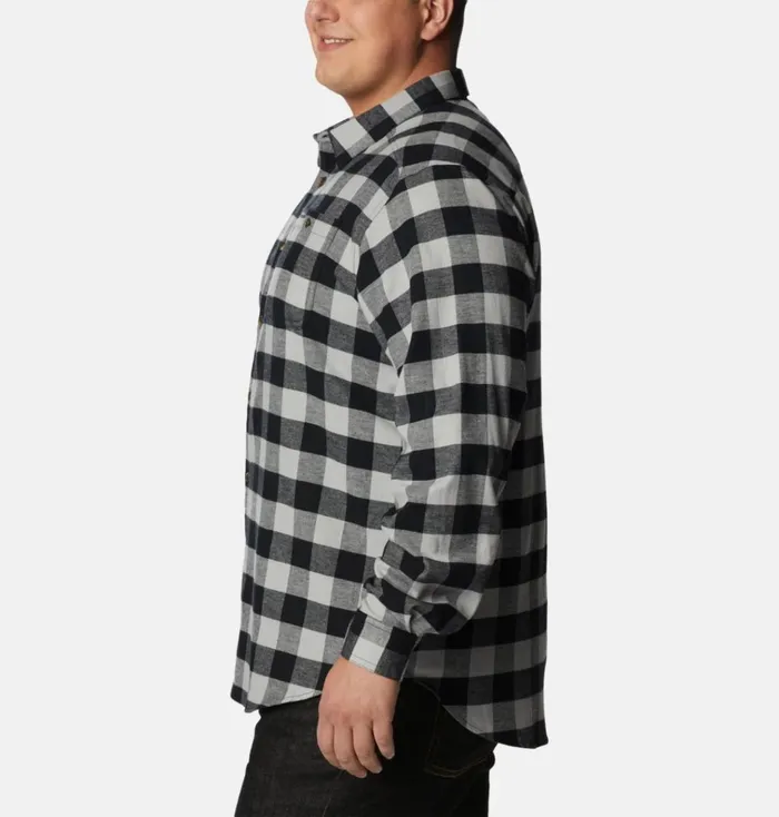 Cornell Woods Flannel Long Sleeve Shirt 8211 Big Columbia Grey Buffalo Check Mens Columbia Sportswear Long Sleeve Cornell Woods Flannel Long Sleeve Shirt 8211 Big Columbia Grey Buffalo Check Mens Columbia Sportswear Long Sleeve