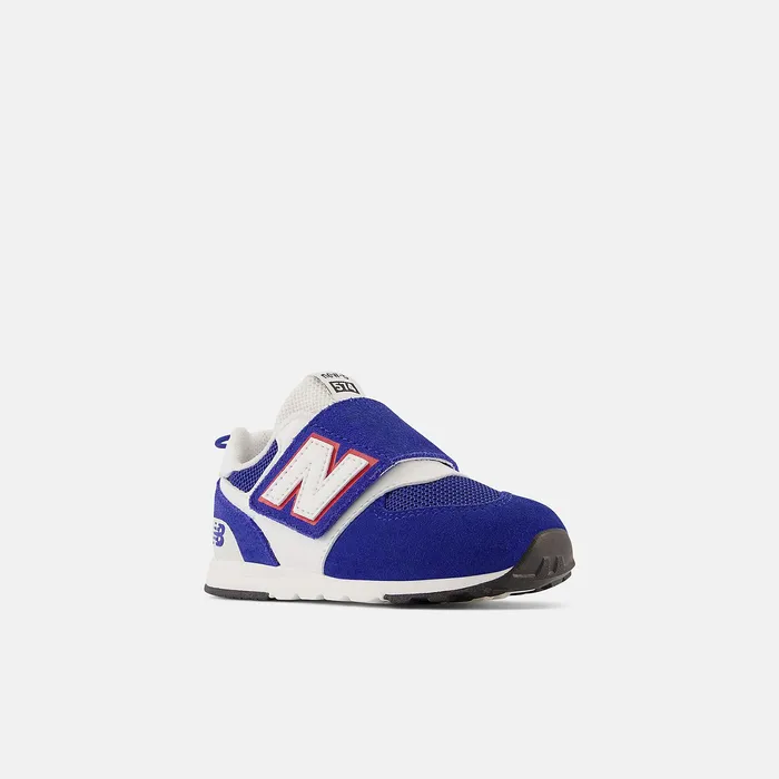 Crib and Toddlers Size 0 8211 10 Kids Newbalance 574 NEWB Hook and Loop Team Royal With White And True Red Crib and Toddlers Size 0 8211 10 Kids Newbalance 574 NEWB Hook and Loop Team Royal With White And True Red