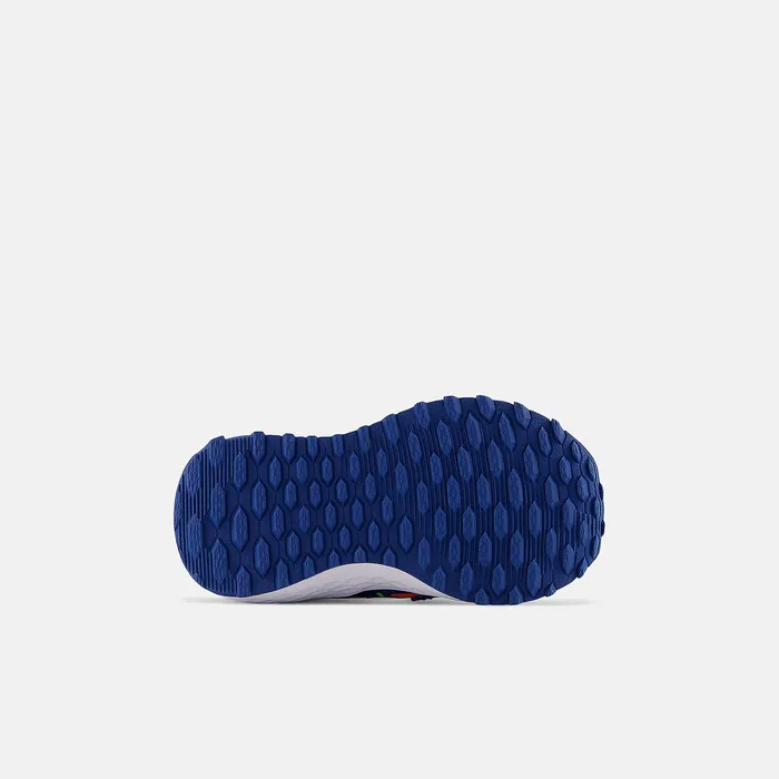 Crib and Toddlers Size 0 8211 10 Kids Newbalance Fresh Foam 650 Bungee Lace With Top Strap Cobalt With Pixel Green And Blaze Orange Crib and Toddlers Size 0 8211 10 Kids Newbalance Fresh Foam 650 Bungee Lace With Top Strap Cobalt With Pixel Green And Blaze Orange