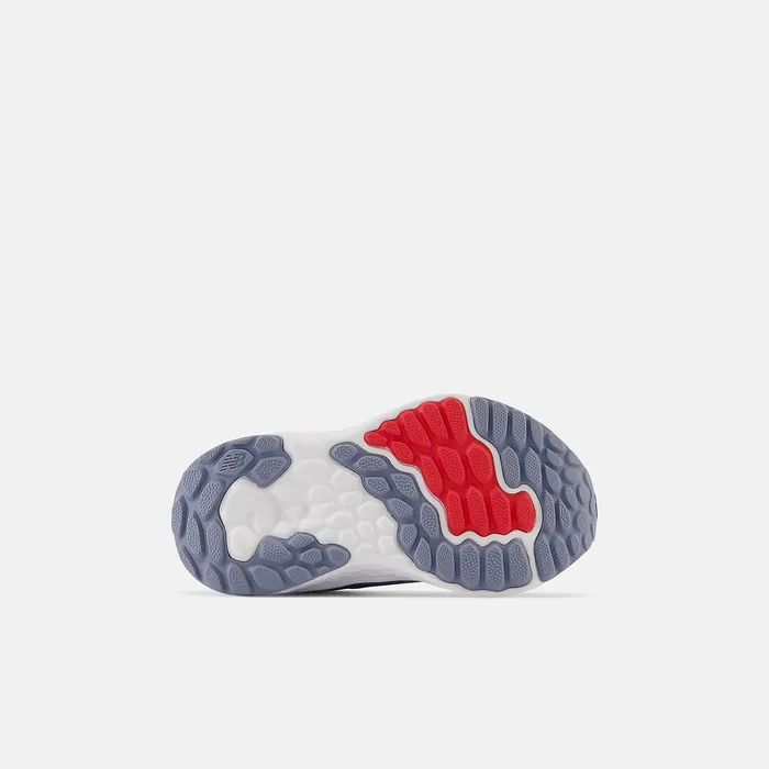 Crib and Toddlers Size 0 8211 10 Kids Newbalance Fresh Foam Arishi V4 Bungee Lace With Top Strap Arctic Grey With Pixel Green And True Red Crib and Toddlers Size 0 8211 10 Kids Newbalance Fresh Foam Arishi V4 Bungee Lace With Top Strap Arctic Grey With Pixel Green And True Red