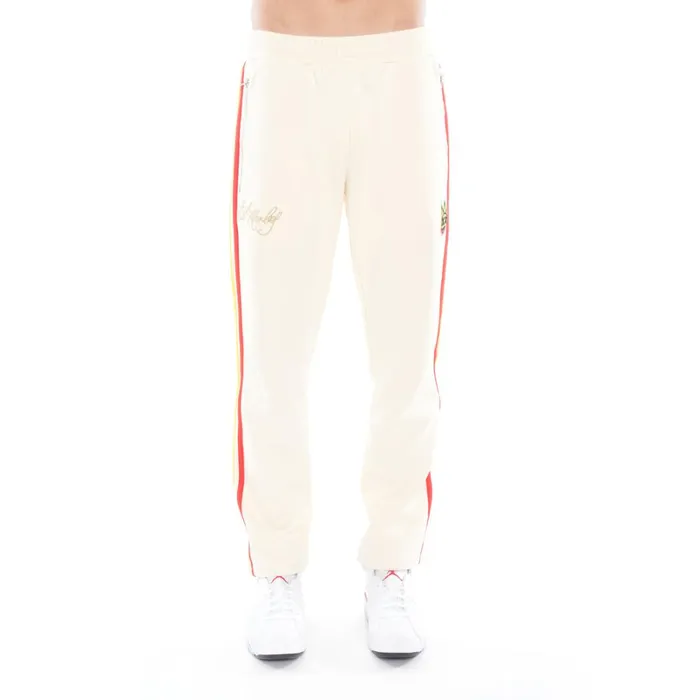 Cult Of Individuality BOB MARLEY TRACK SUIT IN CREAM Beige Apparel SWEATSHIRTS and SWEATPANTS