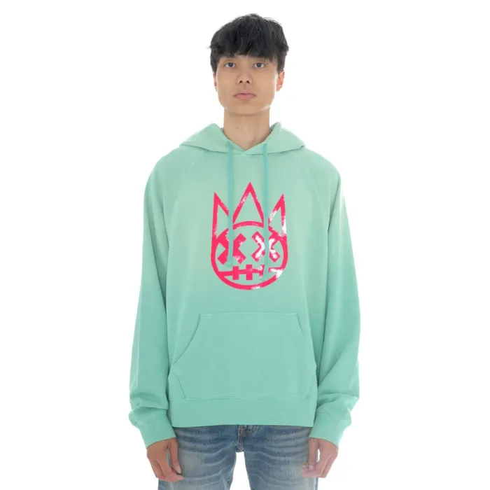 Cult Of Individuality CORE PULLOVER SWEATSHIRT IN VINTAGE MINT Blue Apparel SWEATSHIRTS and SWEATPANTS