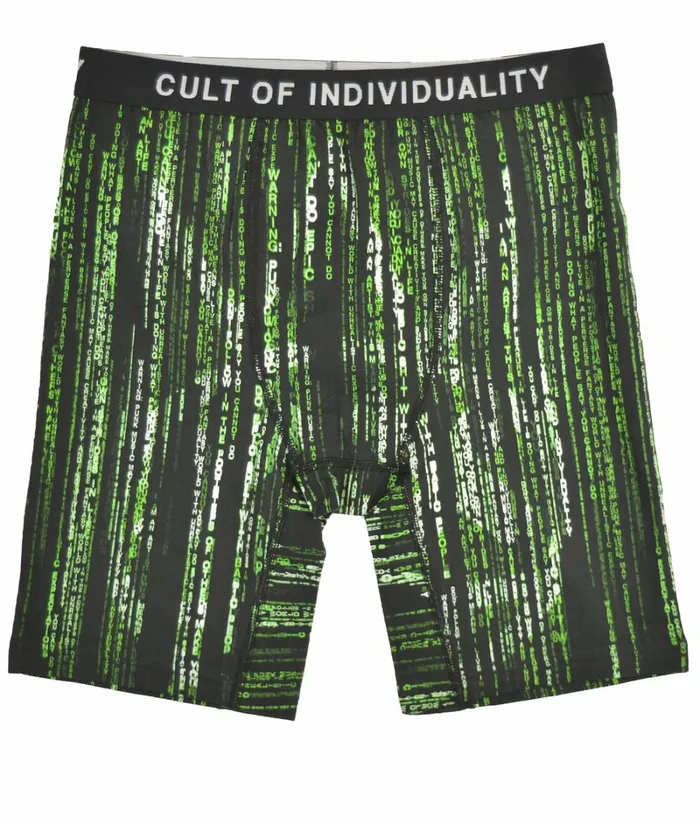 Cult Of Individuality CULT BRIEFS 034MATRIX034 IN BLACK MULT Multi Accessories UNDERWEAR Cult Of Individuality CULT BRIEFS 034MATRIX034 IN BLACK MULT Multi Accessories UNDERWEAR