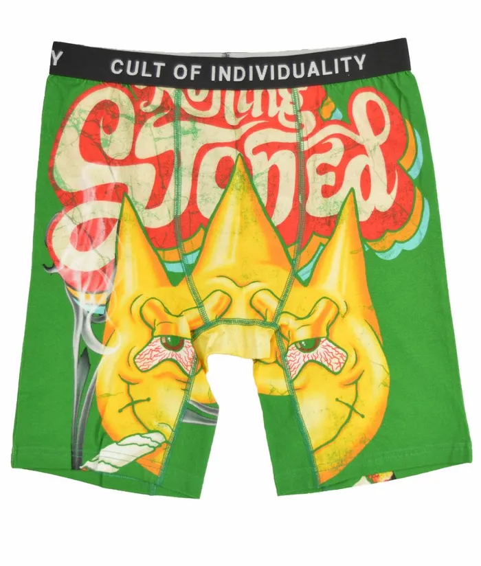 Cult Of Individuality CULT BRIEFS 034 ROLLING034 IN LEMONADE KELLY GREEN Multi Accessories UNDERWEAR