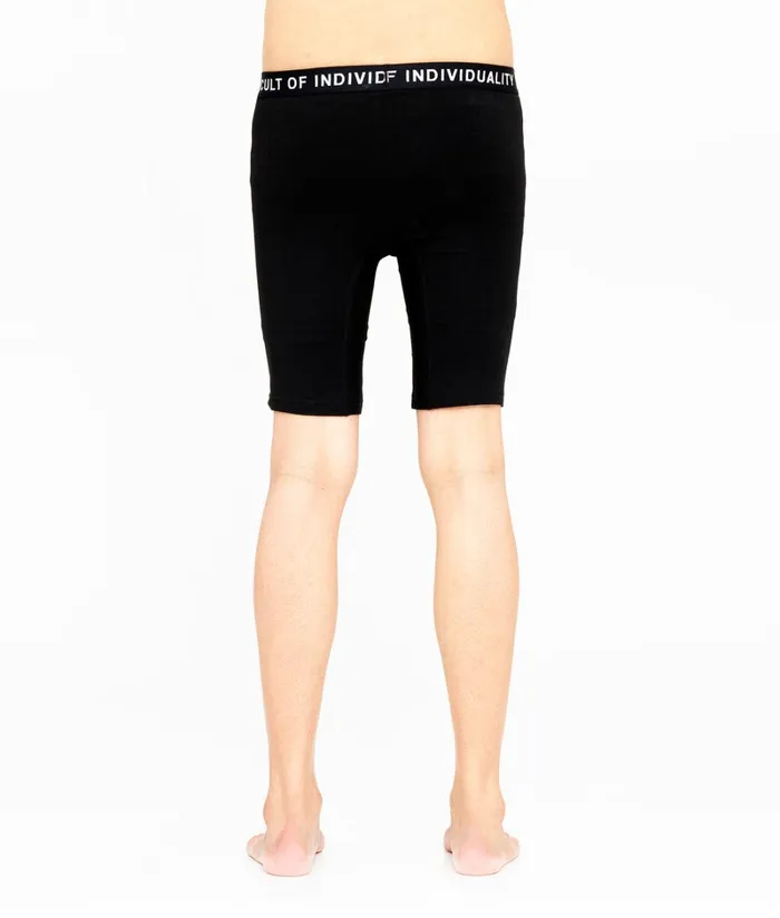 Cult Of Individuality CULT BRIEFS 2 PACK 034EPIC SHIT034 PRINT and BLACK SOLID Multi Accessories UNDERWEAR
