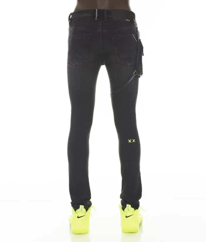 Cult Of Individuality PUNK SUPER SKINNY IN GRADIENT Multi Denim PUNK SUPER SKINNY