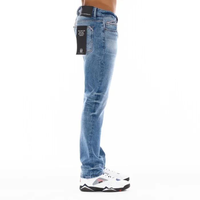 Cult Of Individuality ROCKER SLIM IN ORIGIN Blue Denim ROCKER SLIM