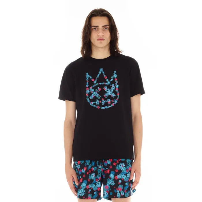 Cult Of Individuality SHORT SLEEVE CREW NECK TEE 034MULTI SHIMUCHAN034 IN BLACK Black Apparel TSHIRTS Cult Of Individuality SHORT SLEEVE CREW NECK TEE 034MULTI SHIMUCHAN034 IN BLACK Black Apparel TSHIRTS