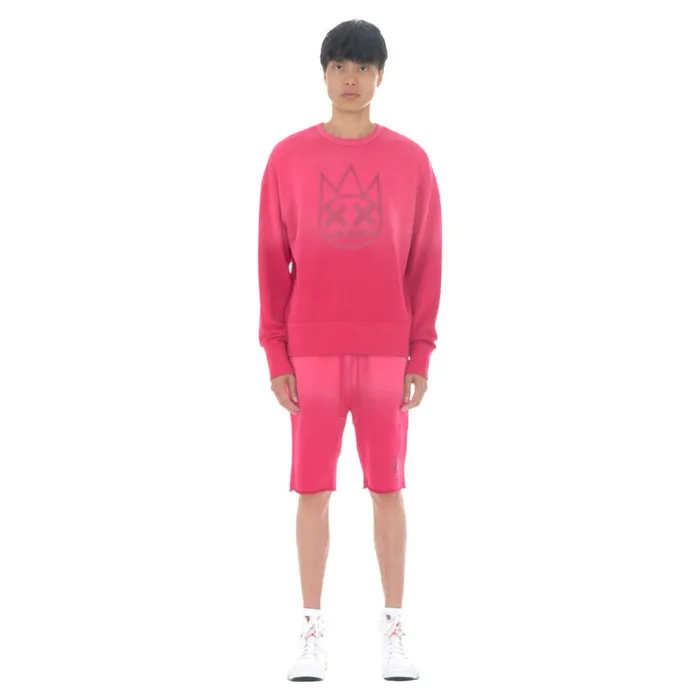 Cult Of Individuality SWEATSHORTS IN VINTAGE RED Red Apparel SHORTS
