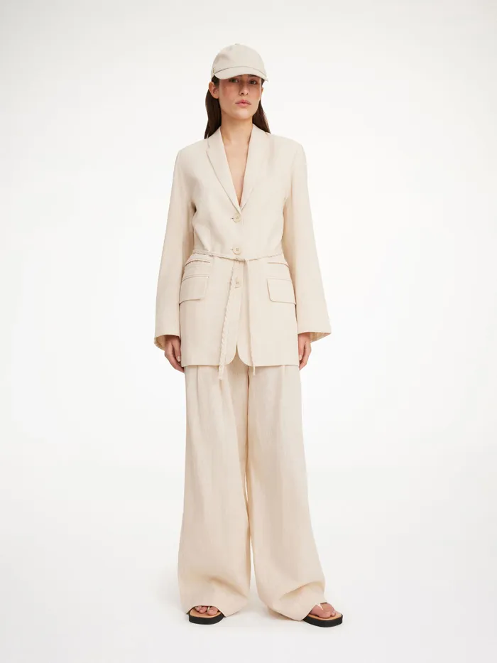 Dame Blazere By Malene Birger Porter Blazer Wood