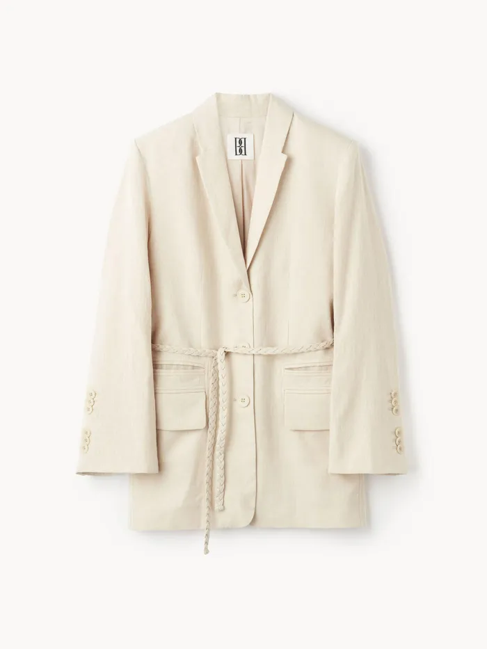 Dame Blazere By Malene Birger Porter Blazer Wood
