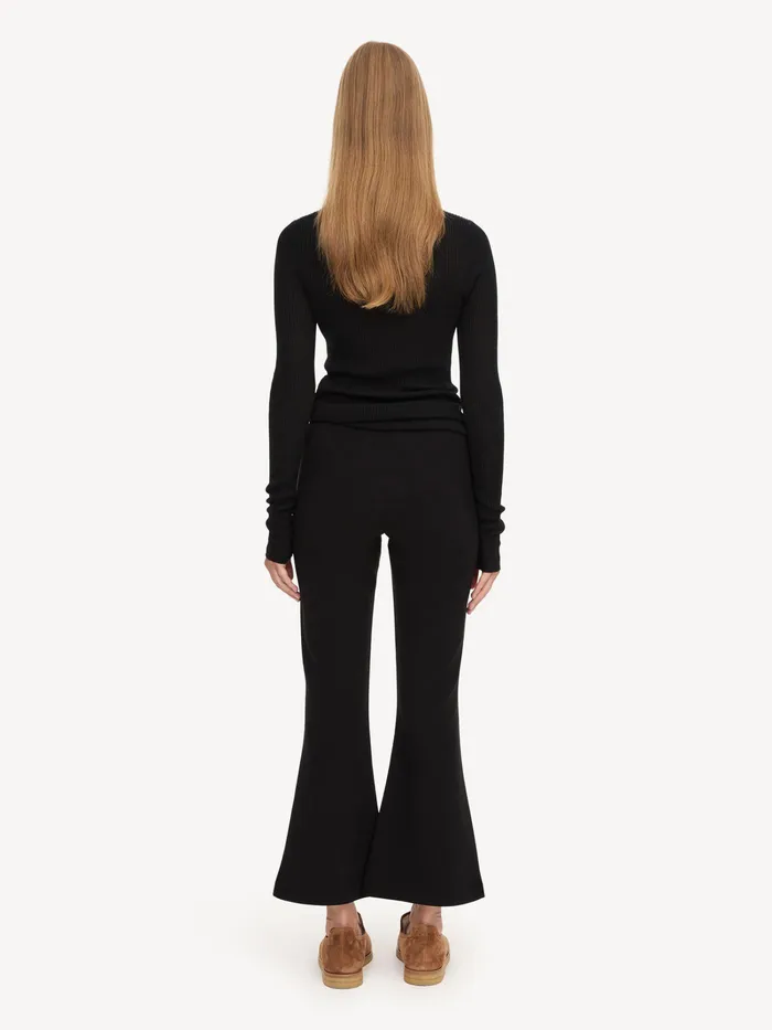 Dame Bukser By Malene Birger Vilanna HighWaist Trousers Black