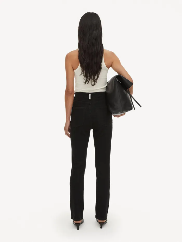 Dame Demin By Malene Birger Stellen Jeans Black