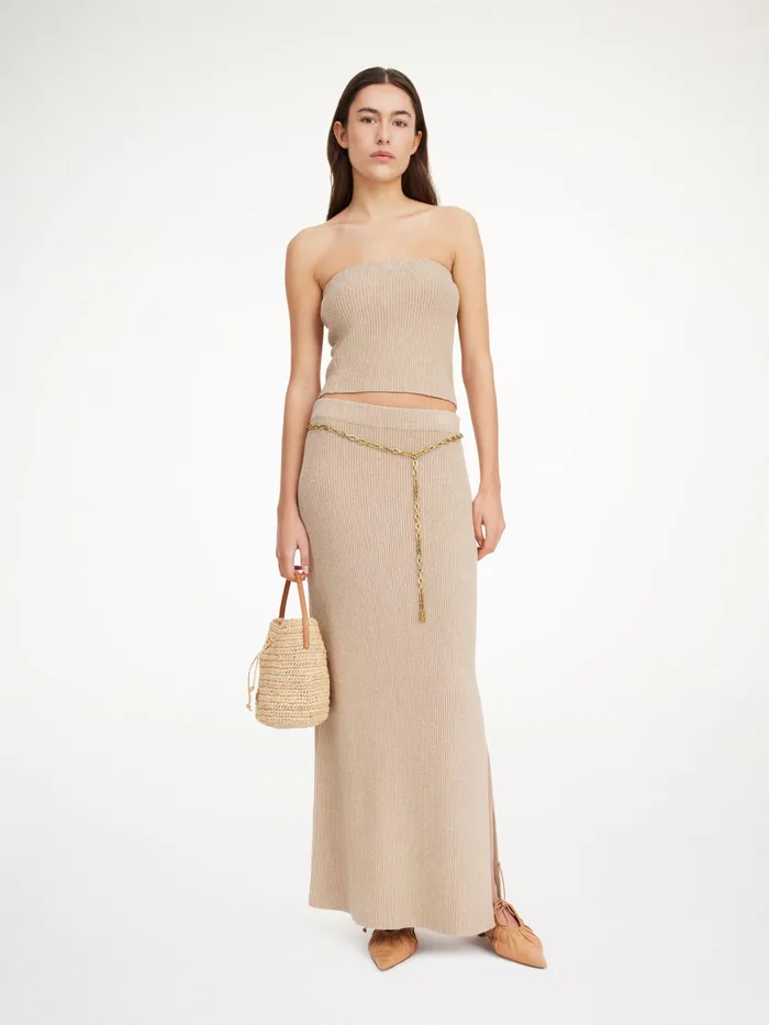 Dame Strik By Malene Birger Giovania Bandeau Top Tehina