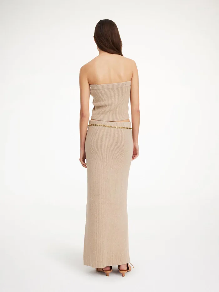 Dame Strik By Malene Birger Giovania Bandeau Top Tehina