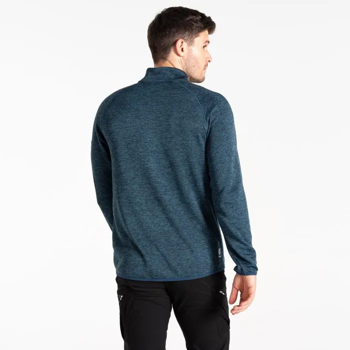 Dare 2b Fleece Torrek Mountain Zip Through Fleece Moonlight Denim Yellow 8211 Men