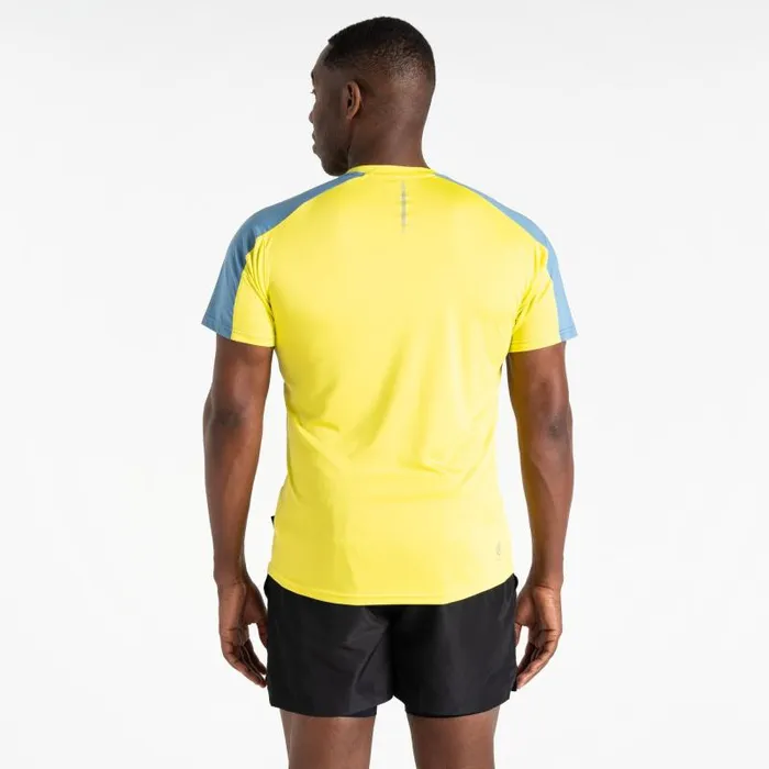 Dare 2b Gym Tops Discernible III Tshirt Neon Spring Blue 8211 Men