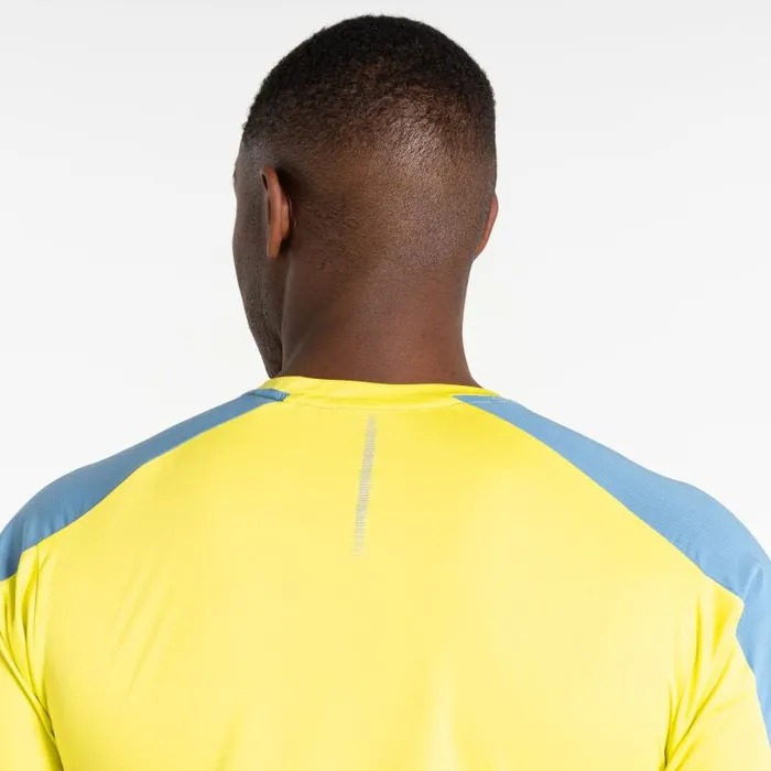 Dare 2b Gym Tops Discernible III Tshirt Neon Spring Blue 8211 Men
