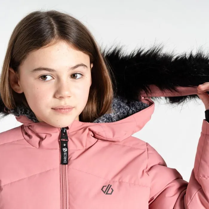 Dare 2b Insulated Jackets Girl039s Striking III Jacket Dusty Rose 8211 Kids