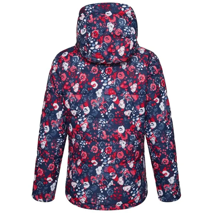 Dare 2b Insulated Jackets Girls039 Verdict Waterproof Insulated Ski Jacket Pink Floral Print 8211 Kids