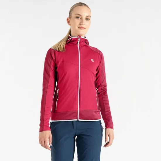 Dare 2b Midlayers Traversing Core Stretch Midlayer Berry Pink 8211 Women