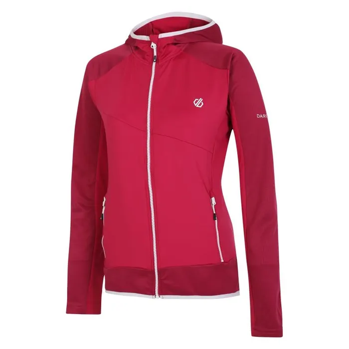Dare 2b Midlayers Traversing Core Stretch Midlayer Berry Pink 8211 Women