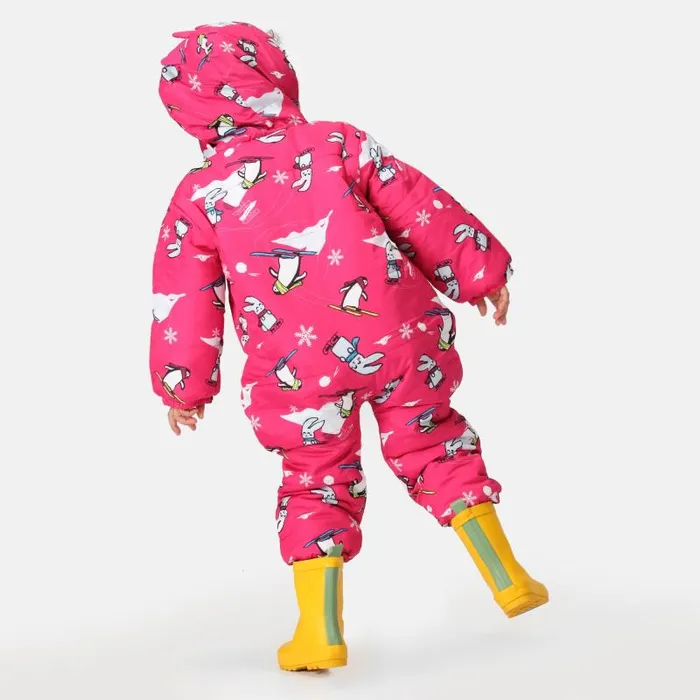 Dare 2b Ski Jackets Bambino II Insulated Snowsuit Pink Snow Animals 8211 Kids