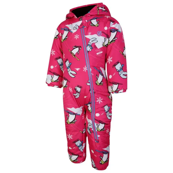 Dare 2b Ski Jackets Bambino II Insulated Snowsuit Pink Snow Animals 8211 Kids