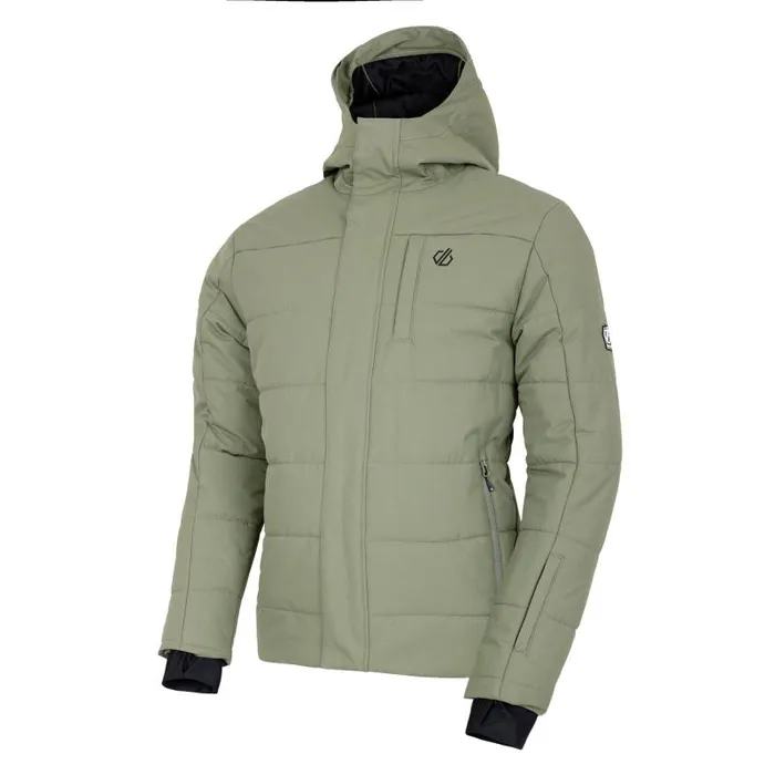 Dare 2b Ski Jackets Camber Baffled Ski Jacket Olivine Green 8211 Men