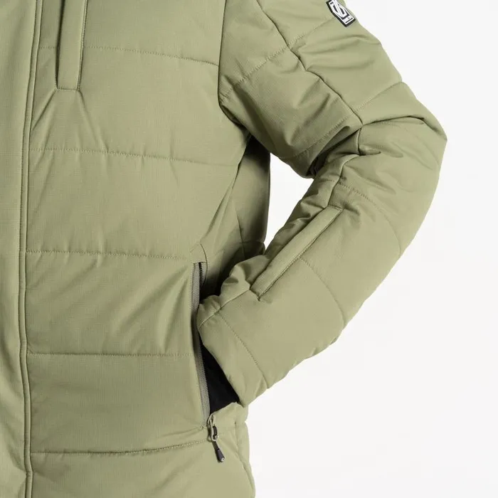 Dare 2b Ski Jackets Camber Baffled Ski Jacket Olivine Green 8211 Men