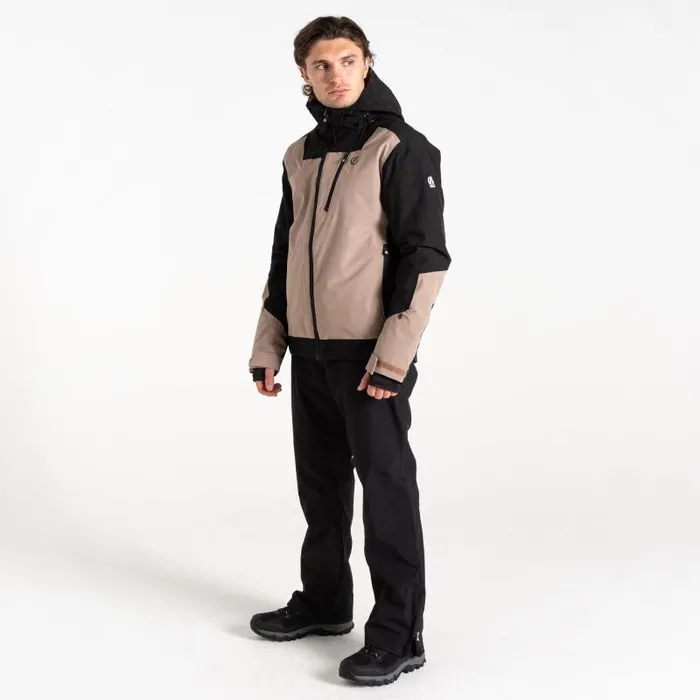 Dare 2b Ski Jackets Halfpipe II Ski Jacket Black Grey 8211 Men