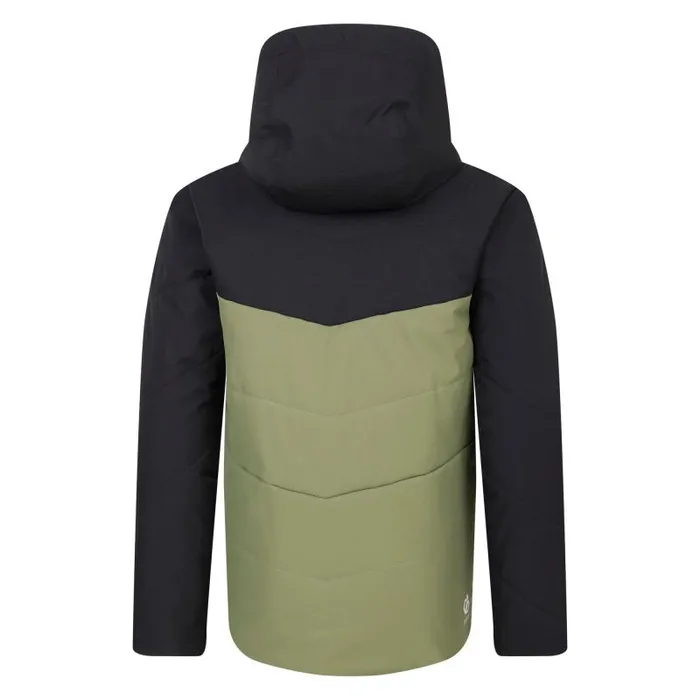 Dare 2b Ski Jackets Jolly Puffer Jacket Black Olivine Green 8211 Kids