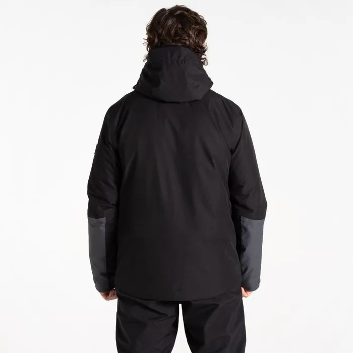 Dare 2b Ski Jackets Precision II Ski Jacket Black Grey 8211 Men