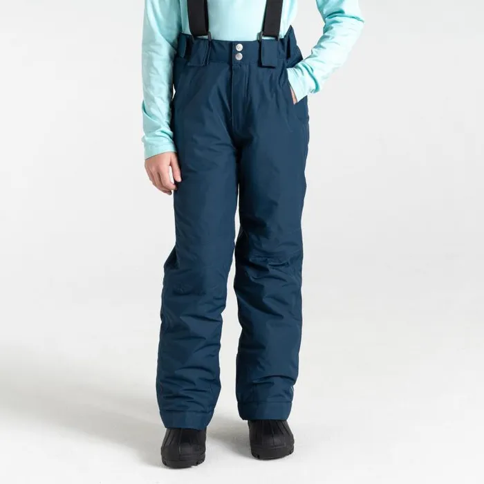 Dare 2b Ski Trousers and Salopettes Motive Waterproof Insulated Ski Pants Moonlight Denim 8211 Kids