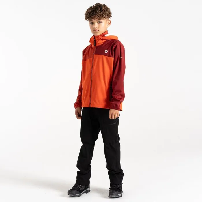 Dare 2b Softshell Jackets Cheer Softshell Jacket Cinnamon Tuscan Red 8211 Kids