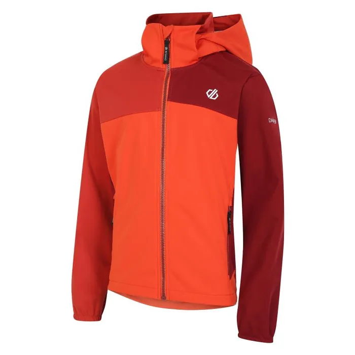 Dare 2b Softshell Jackets Cheer Softshell Jacket Cinnamon Tuscan Red 8211 Kids